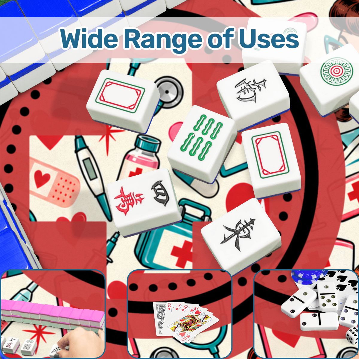 Mahj On Call Healthcare Mahjong Mat