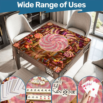 Whimsical Imagination Candy Themed Mahjong Mat - Splash of Color Co.