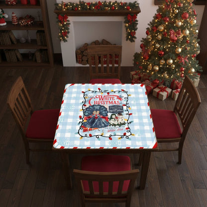 White Christmas The Haynes Sisters Sisters Mahjong Mat - Splash Of Mahj And Color Co.