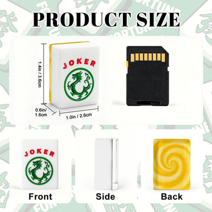 Let The Sunshine In Yellow American Mahjong Tiles And Carry Case - Splash Of Mahj And Color Co.
