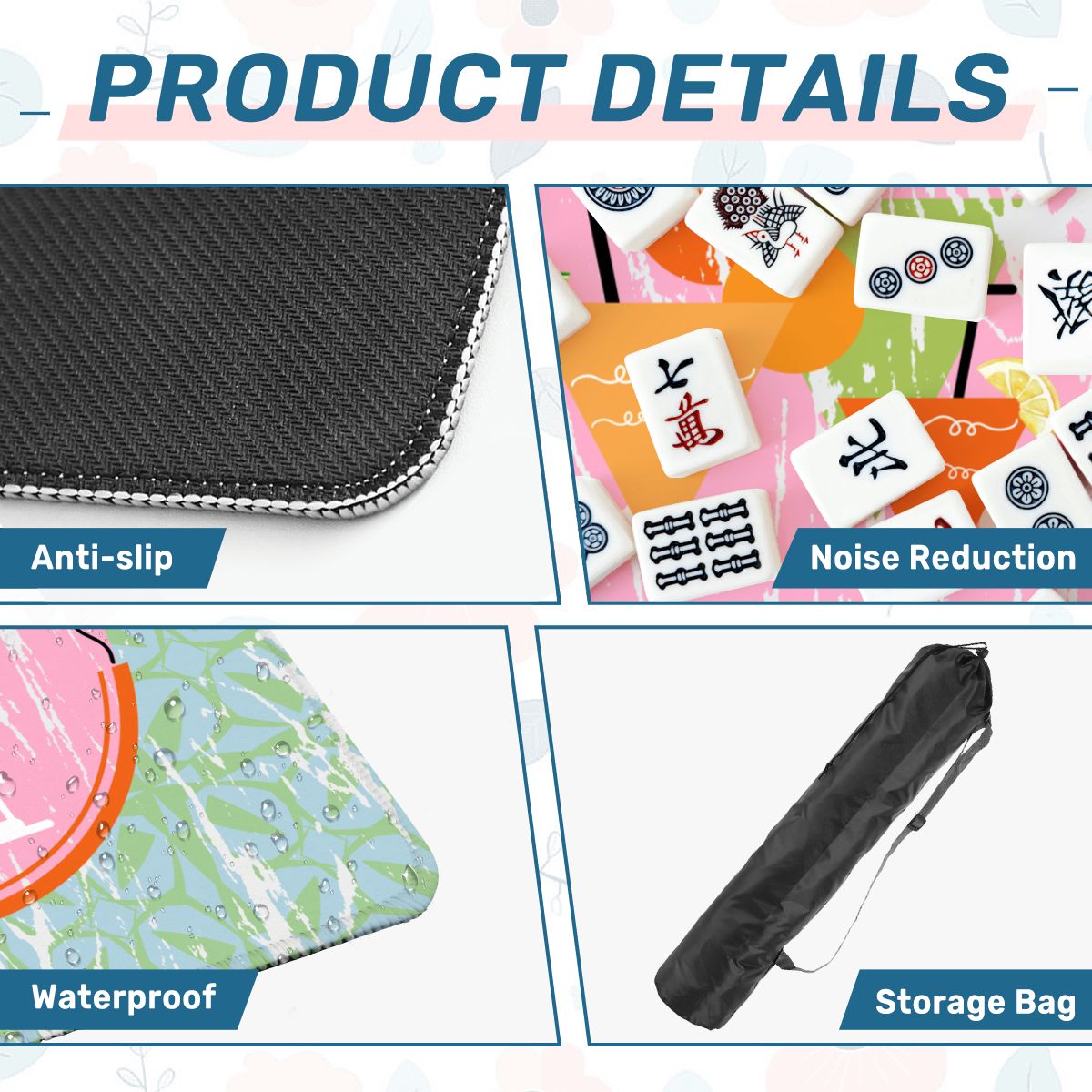 Modern Mixology Mahjong Mat - Splash of Color Co.