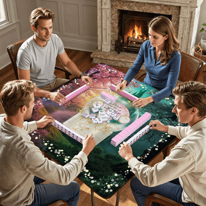 Magical Transport Enchanted Mahjong Mat - Splash of Color Co.