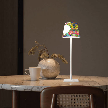 Tobacco Leaf Mahjong LED Cordless Table Lamp - Splash of Color Co.
