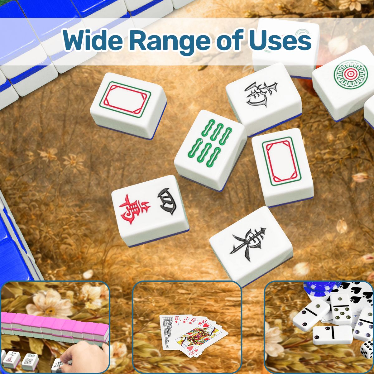 Hamlet's Garden Mahjong Mat - Splash of Color Co.