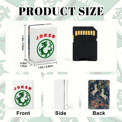 Mahjong Firehorse American Mahjong Tiles And Carry Case Bundle Set - Splash of Color Co.