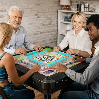 Italian Foodie Mahjong Mat, Tour Of Italy - Splash of Color Co.