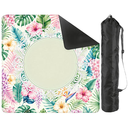 Jungle Love Pastel Chinoiserie Mahjong Mat