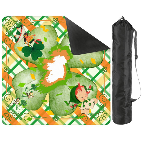 Luck Of The Irish, Vintage Nostalgia Charming Mahjong Mat - Splash of Color Co.
