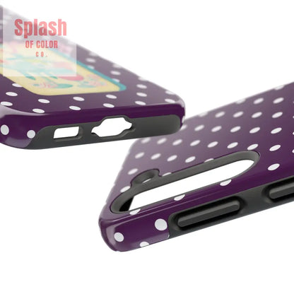 Chic Mahjong Phone Case | Cute Polka Dot Design for Game Lovers Great Gift for Birthdays & Holidays Unique Accessories