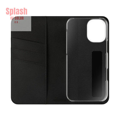 Colorful Mahjong Flip Cases for Phones Unique Phone Cover Gift for Gamers Handheld Device Protection Stylish Phone
