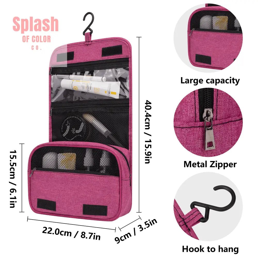 Cute Mahjong Gift For Mahj Lovers Crack Bam Dot Toiletry Cosmetic Travel Bag