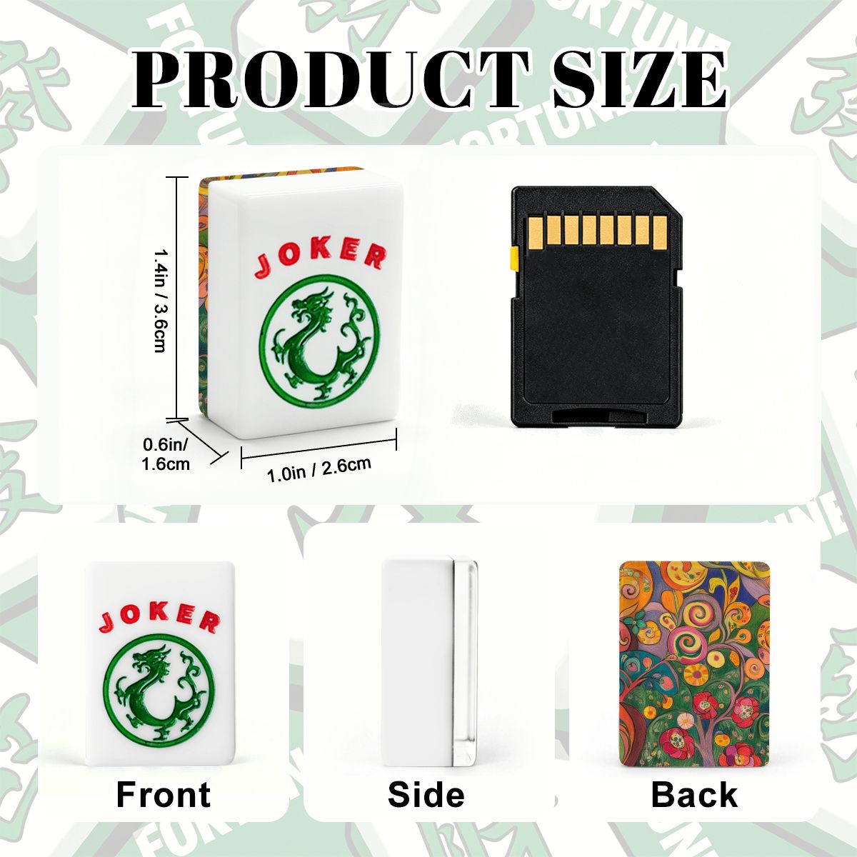 Klimt Watercolor Designed American Mahjong Tiles And Carry Case - Splash Of Mahj And Color Co.