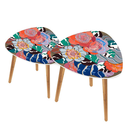 Art Deco Modern Nesting Tables - Splash of Color Co.