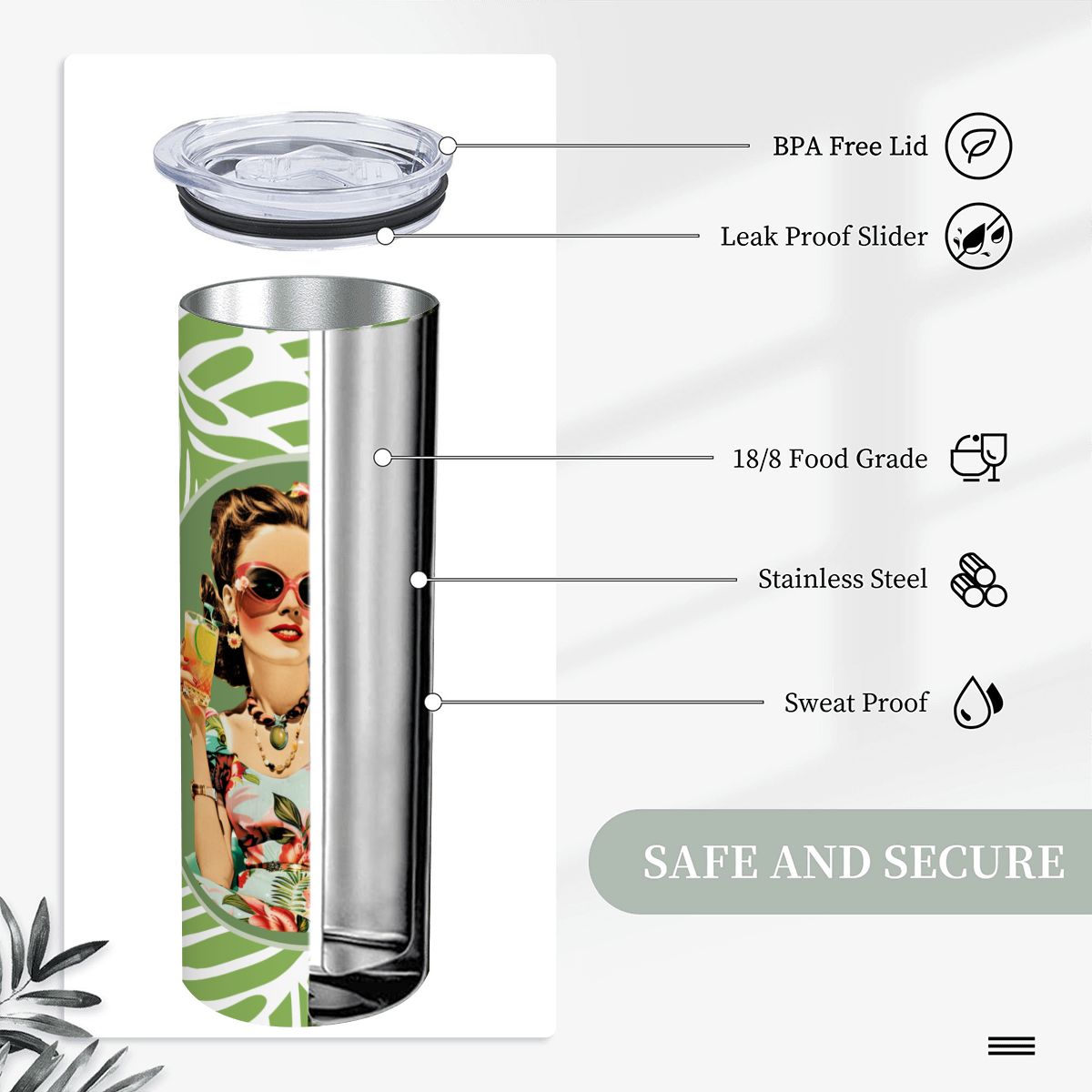 Funny Mahjong Don't Stare At My Rack SS Tumbler Gift - Splash of Color Co.