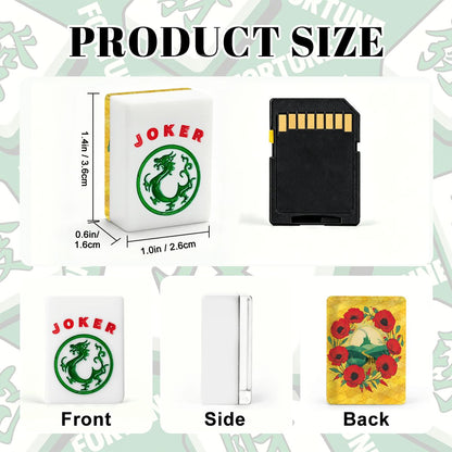 Wizard Of Oz Whimsical Land Of American Mahjong Tiles With Carry Case - Splash of Color Co.