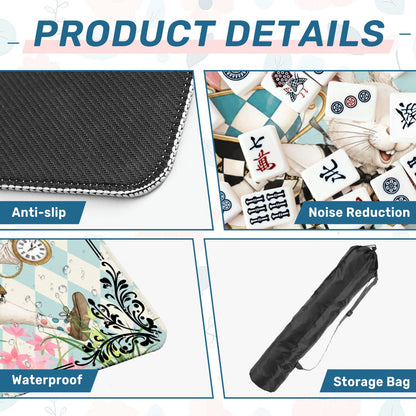 Go Ask Alice, Harlequin Romance Mahjong Mat