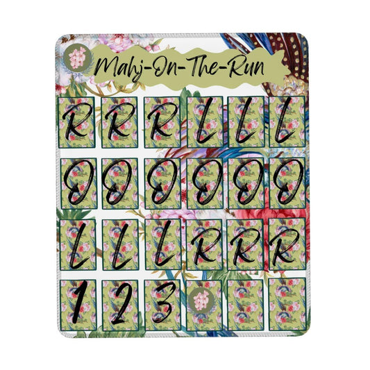 Mahj On The Run Asian Chinoiserie Solo Practice Play Pad - Splash of Color Co.