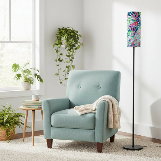 Palm Beach Worth Ave Modern Floor Lamp Modern - Splash of Color Co.