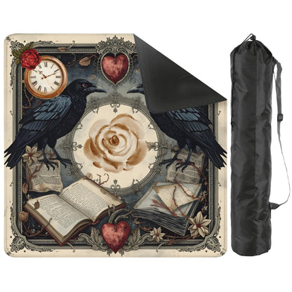 Edgar Allen Poe Enchanted Mahjong Mat - Splash of Color Co.