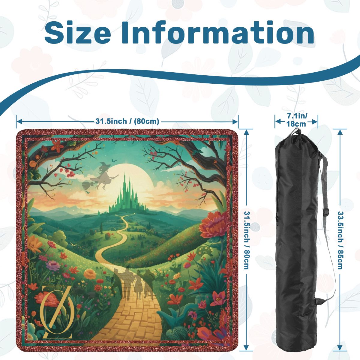 Wizard Of Oz Mahjong Mat