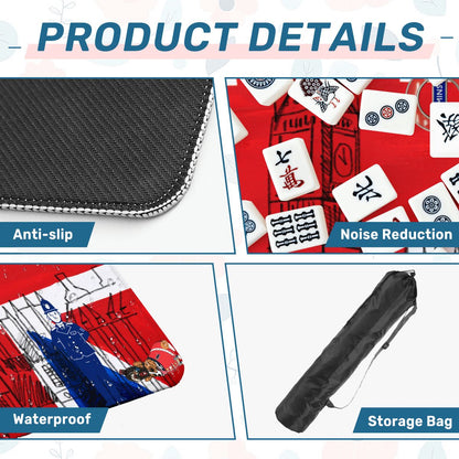 Station To Station London British Mahjong Mat