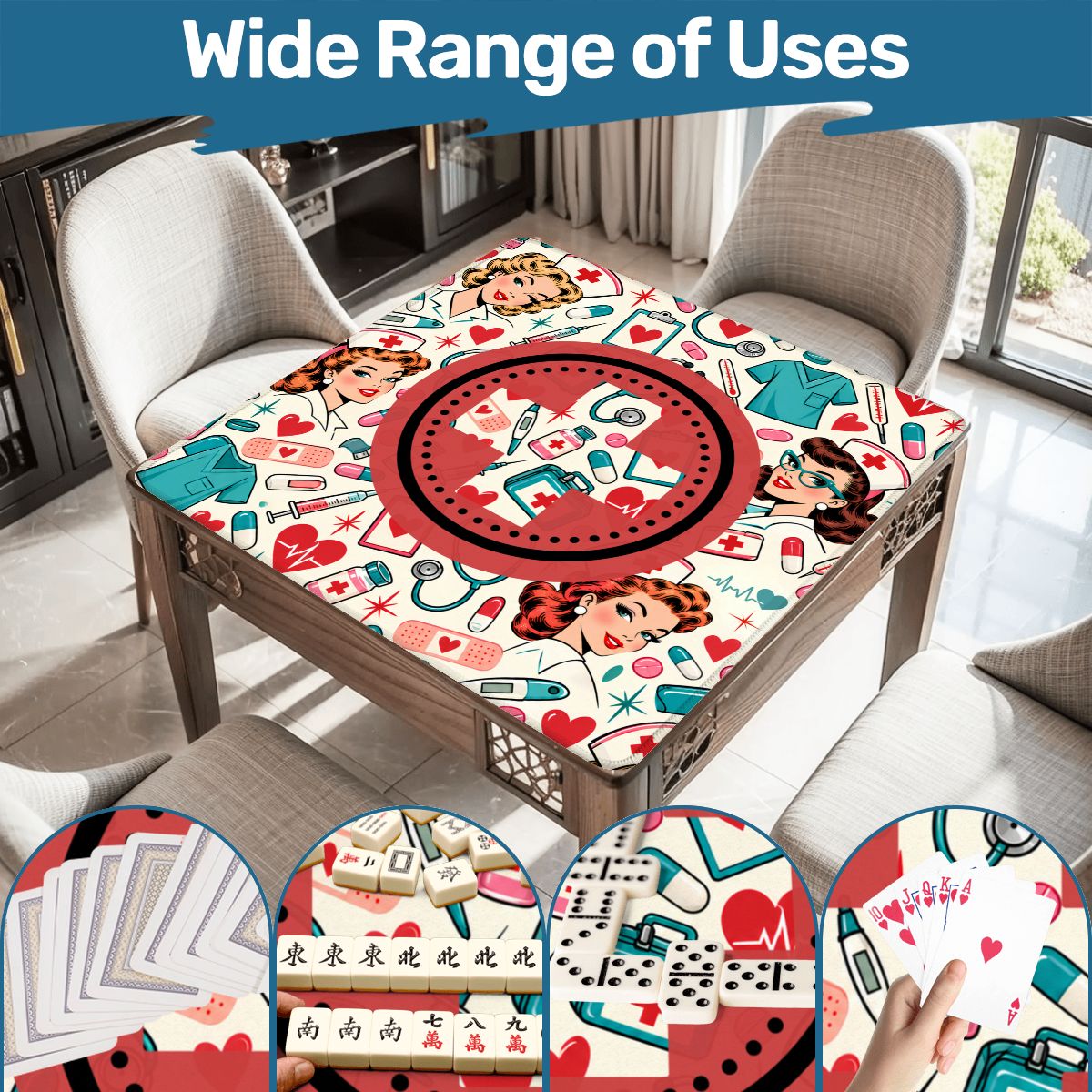 Mahj On Call Healthcare Mahjong Mat