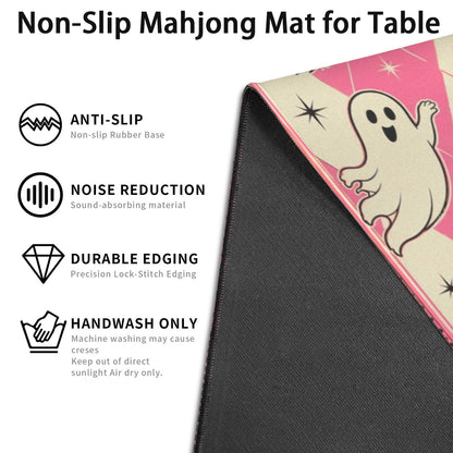 Harlequin Cats And Witches Brew Halloween Mahjong Table Mat 33" x 33"