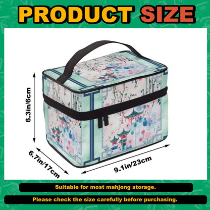 Jade Whisper Mahjong Tile Bag - Splash of Color Co.