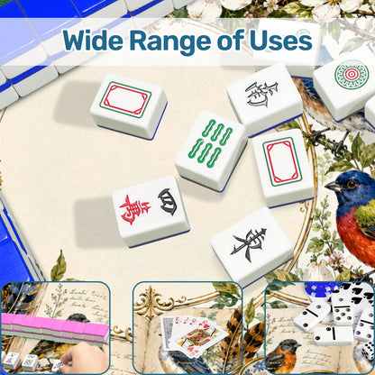Vintage Birdwatcher's Society Mahjong Mat