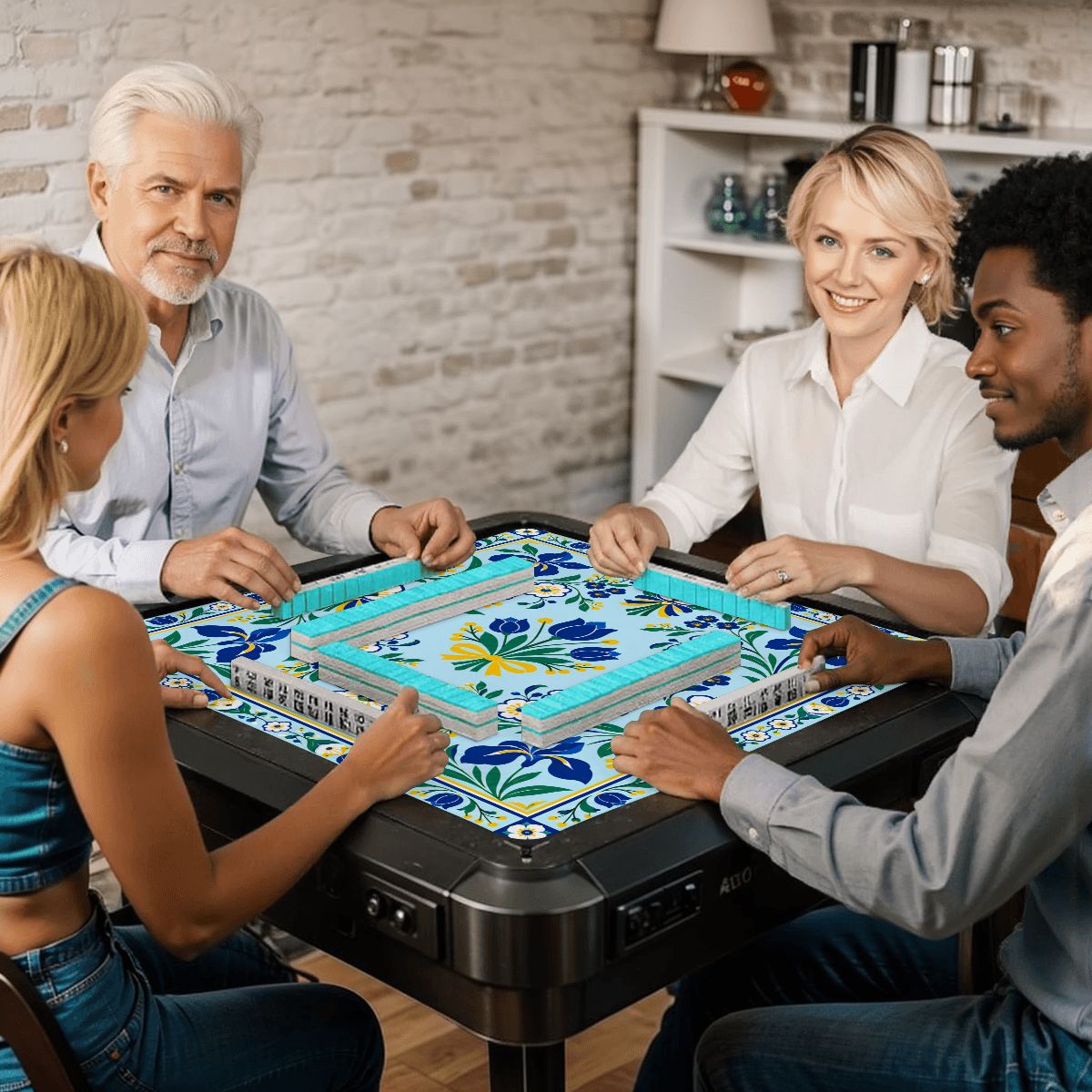 Garden of Shalom Mahjong Mat