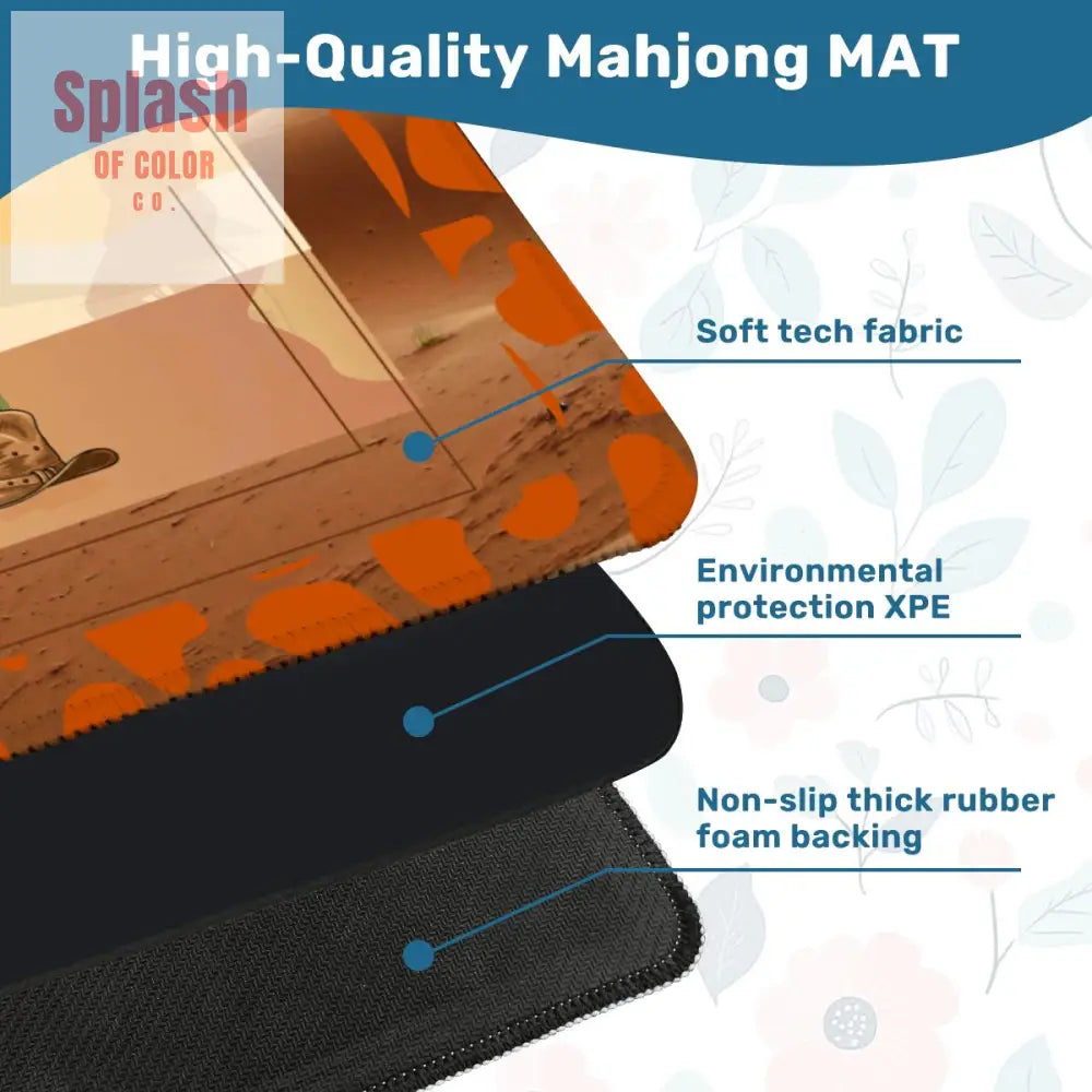 Dark Desert Highway Arizona State Mahjong Mat - Daily Accessories