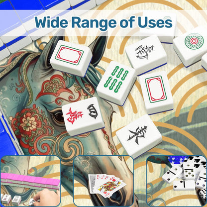 Year of The Firehorse, Lunar Year Boho Mahjong Mat - Splash of Color Co.