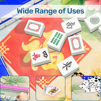 FOUR SEASONS OF FORTUNE Mahjong Mat - Splash of Color Co.