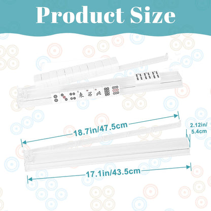 Pearls Of Wisdom Mahjong Rack Storage Bag And 4 Mahjong Tile Pusher Racks