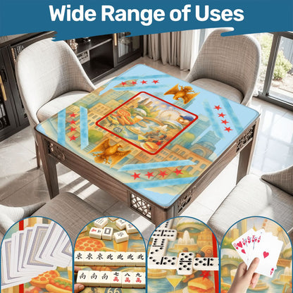 Chicago Illinois Sweet Home Mahjong Mat - Splash of Color Co.