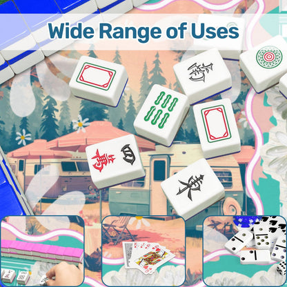 Glamper Boom Yesteryear Daisy Camping, Picnic Mahjong Mat - Splash of Color Co.