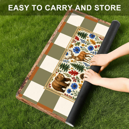 Rustic Woodlands Mahjong Mat 26x26