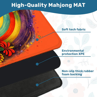 Viva Fiesta Bloomware Mahjong Mat - Splash of Color Co.