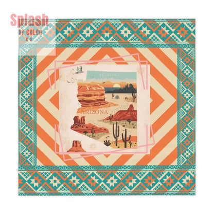 Desert Vibes Tablecloth - Southwest Arizona Decor Bohemian Home Decor - One size / White - Home Decor