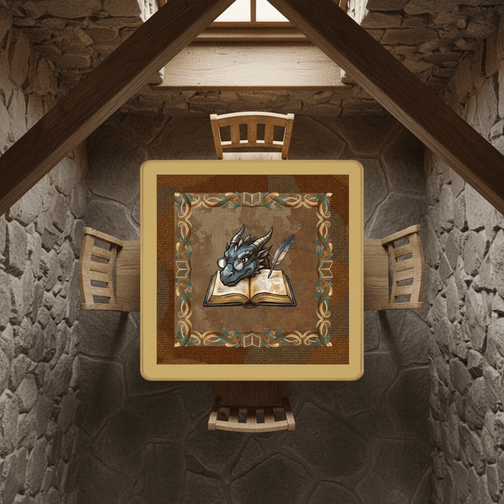 Dragon Of All Tales Faux Needlepoint Mahjong Mat - Splash of Color Co.