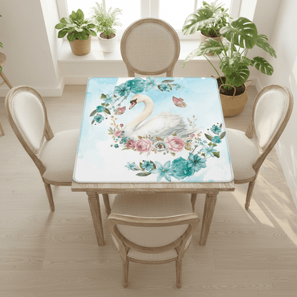 Sally Swan At Bay Mahjong Mat - Splash of Color Co.