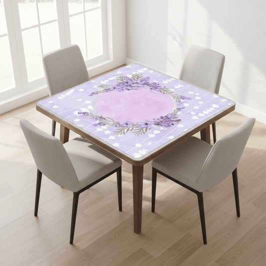 Lovely Lilac, Pale Pastel Purple Mahjong Mat - Splash of Color Co.