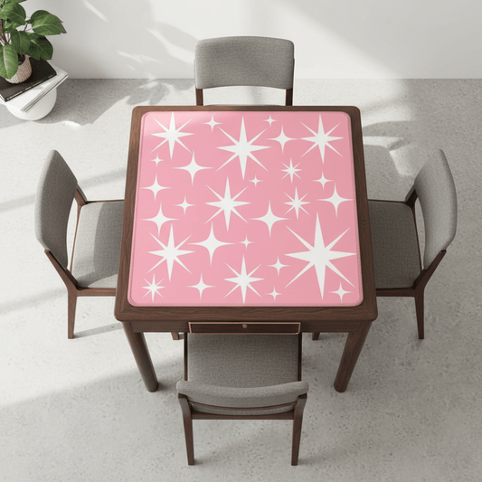 Cosmic Bubblegum Burst Modern Mahjong Mat - Splash of Color Co.