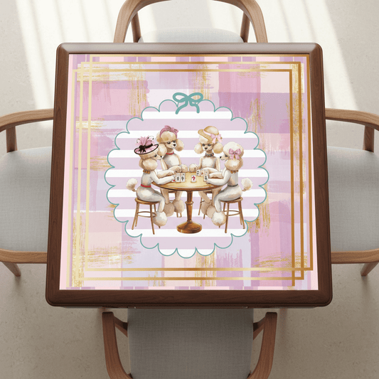 Poodle Play Parlor Mahjong Mat - Splash of Color Co.