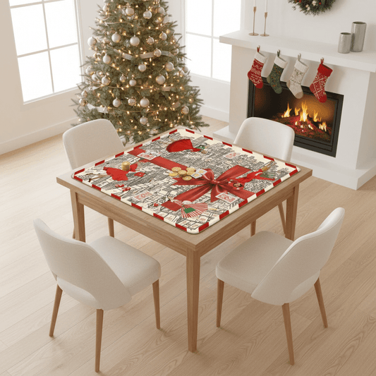 We Built This City Of Mahjong Walls Festive Christmas Nostalgic Mahjong - Splash of Color Co.