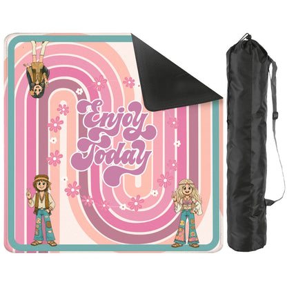 Child Of The 60's Mahjong Mat - Splash of Color Co.