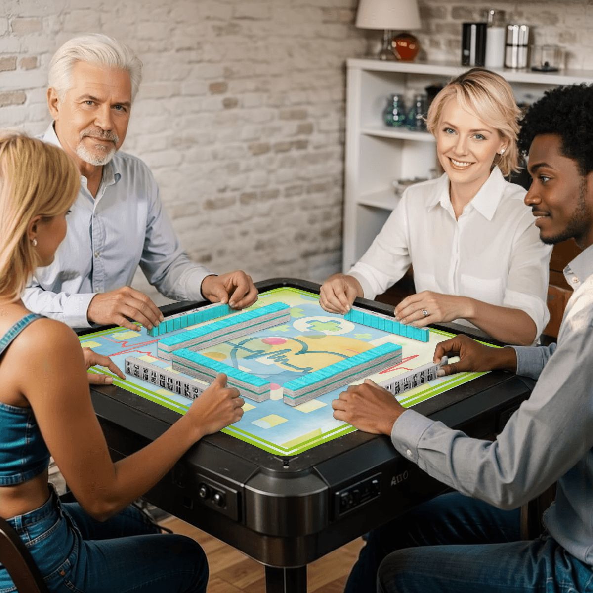 Healthcare Hero Mahjong Mat - Splash of Color Co.