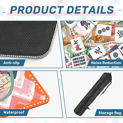 Just A Girl Who Loves Southern Charm And Mahjong Mat - Splash of Color Co.