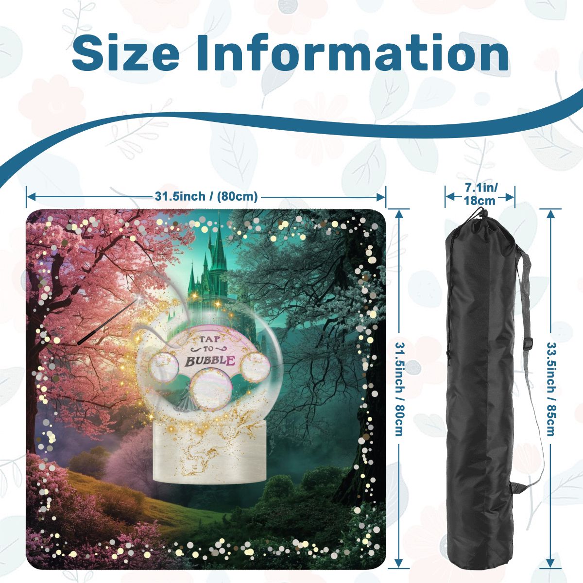 Magical Transport Enchanted Mahjong Mat - Splash of Color Co.