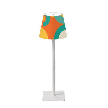 GeoFlare Modern Mahjong LED Cordless Table Lamp - Splash of Color Co.